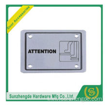 BTB SSP-015SS Custom High Quality Metal For Toilet Door Sign Plate